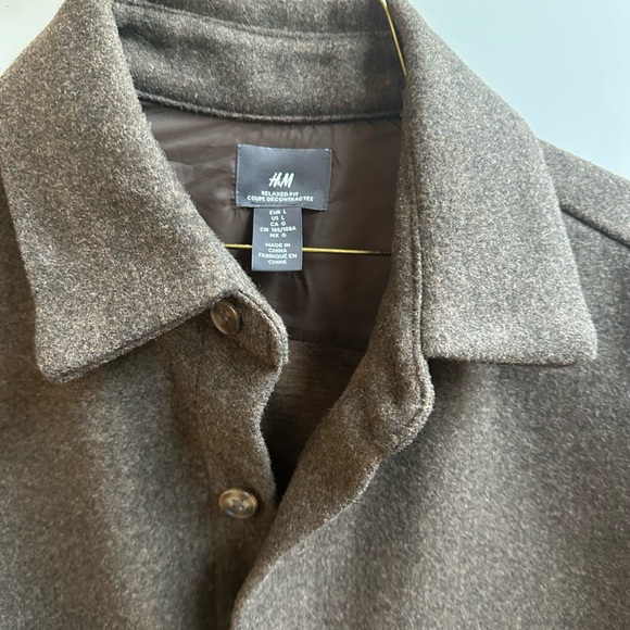 H&M flannel overshirt - Picture 2 of 2